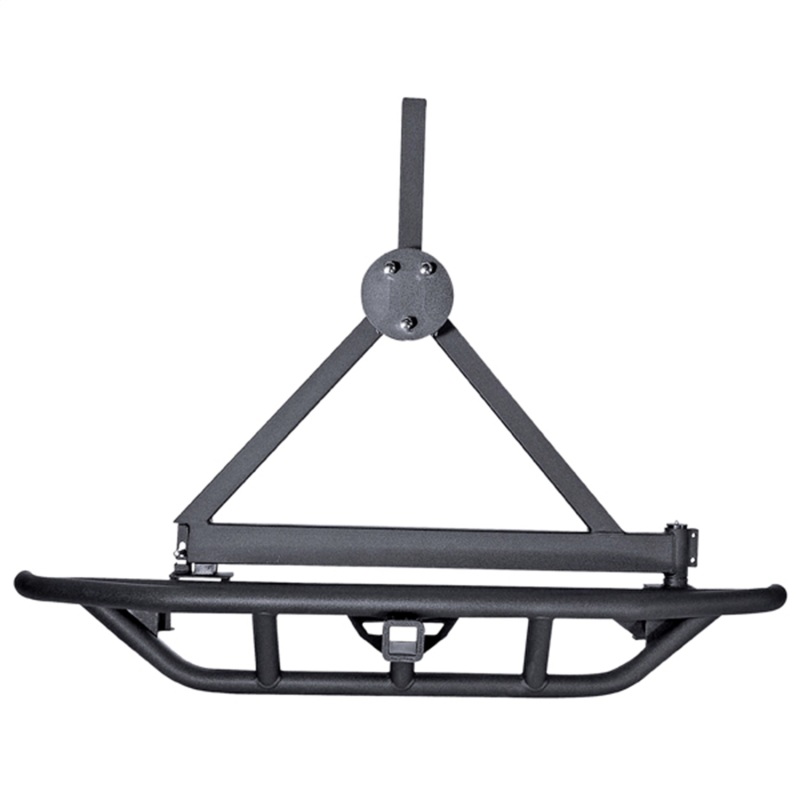 Jeep Wrangler Spare Tire Carrier - Rear - Rugged Ridge - RRC - Black - `87-`06
